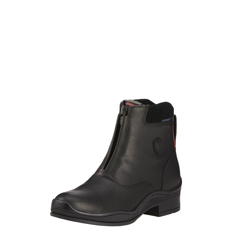 Botas De Montar Ariat Extreme Zip Paddock Waterproof Insulated Negras Mujer - Chile 627-GFEJNA